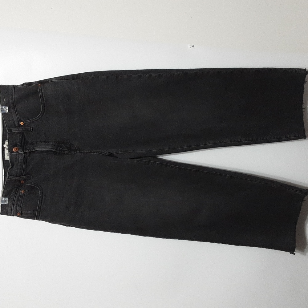 Madewell The Perfect Vintage Wide-Leg Crop Womens 29 Jean